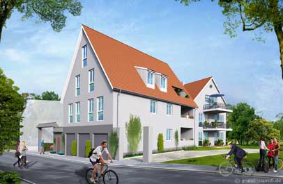 bauplan dienstleistungen 3d aussenansicht