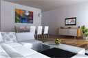 Zimmer in 3D fotorealistisch