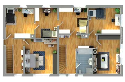 immobilien grafiken dienstleistungen 3d grundriss