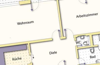 immobilien plan design 2d executive