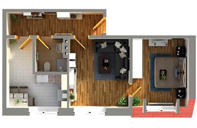 immobilien plan design 3d grundriss