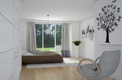 immobilien plan foto 3d innenansicht