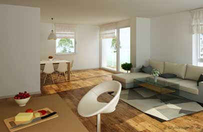 immobilien visualisierung innenansicht